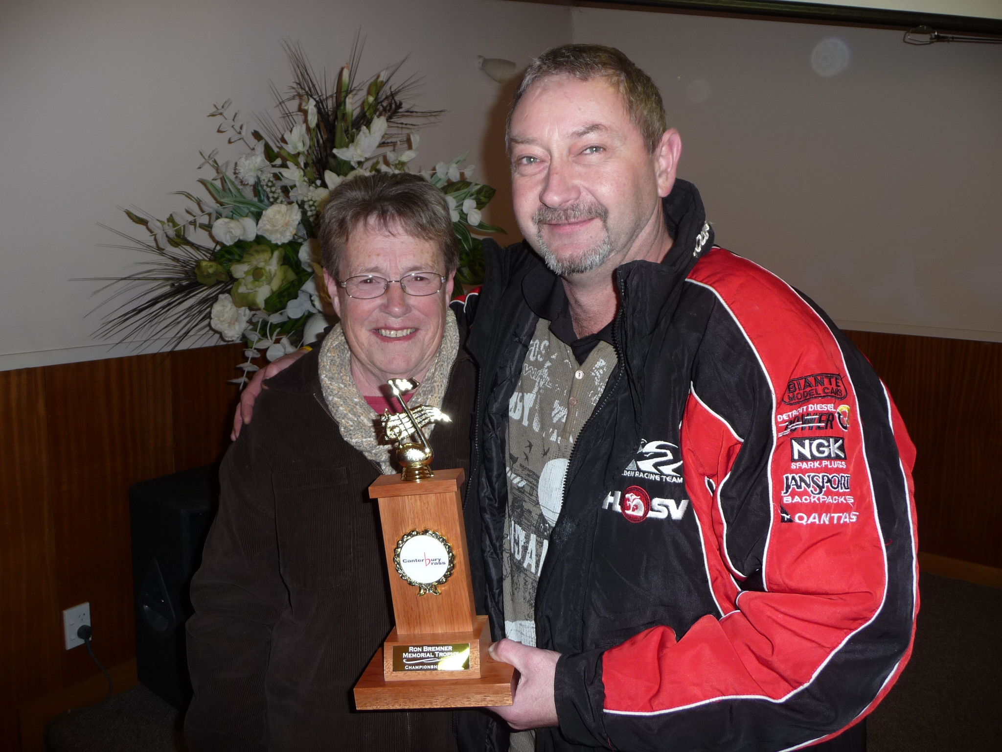 Steve Griffin and Trish Bremner July 2013