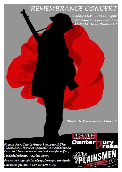 Remembrance Day 6 November 2015